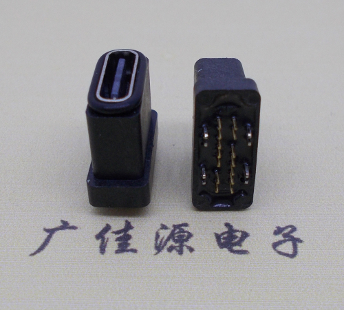 上海type-c14p防水母座,立插接口