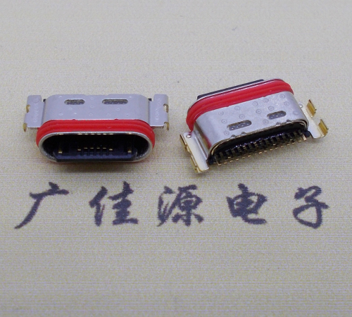 上海防水沉板usb type-c16p母座连接器