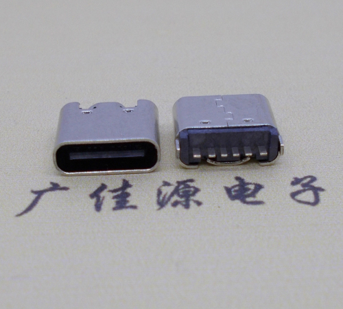 上海立式插板usb type-c6p母座