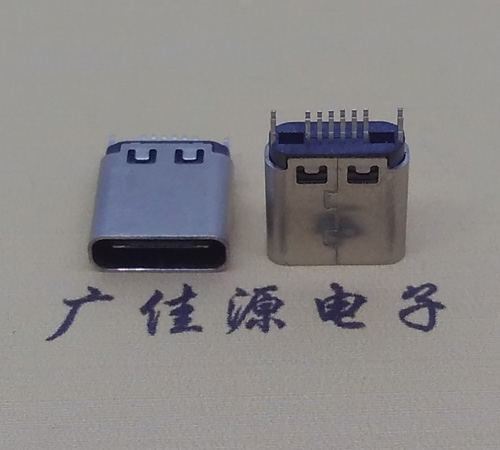 上海type-c16p母座,夹板式type-c16p接口连接器