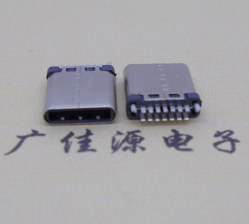 上海type-c14p公头铆合有地线接口厚2.7mm